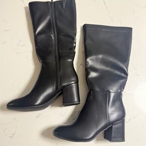 NWT #12 Sonoma Selina Tall Kepler Women's Knee High Boots Wide Calf Size 9.5